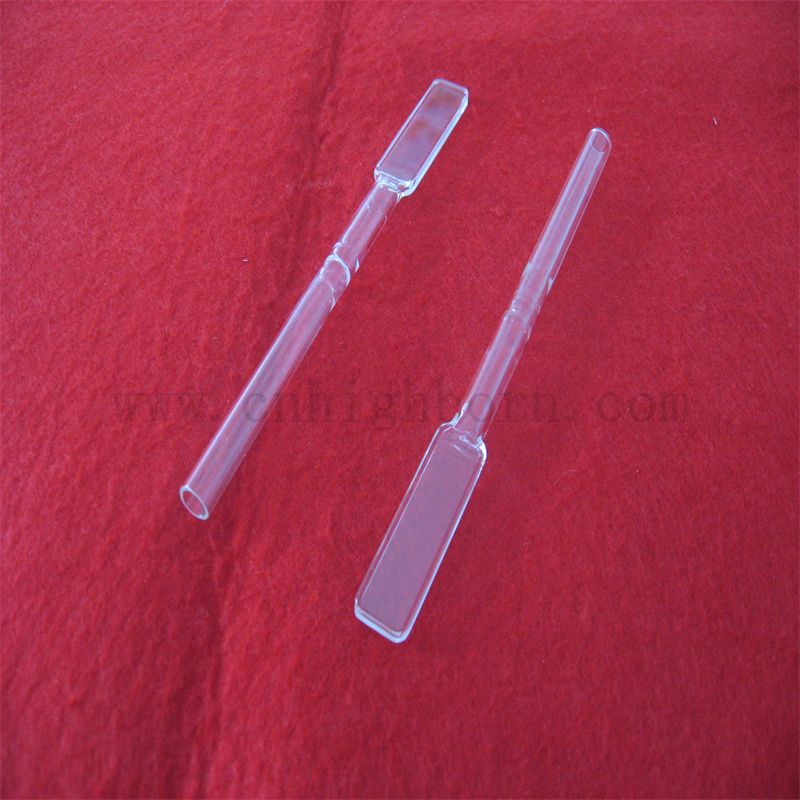 Customized Clear Quartz Glass Flow Cell UV Visible Spectrophotometer ...