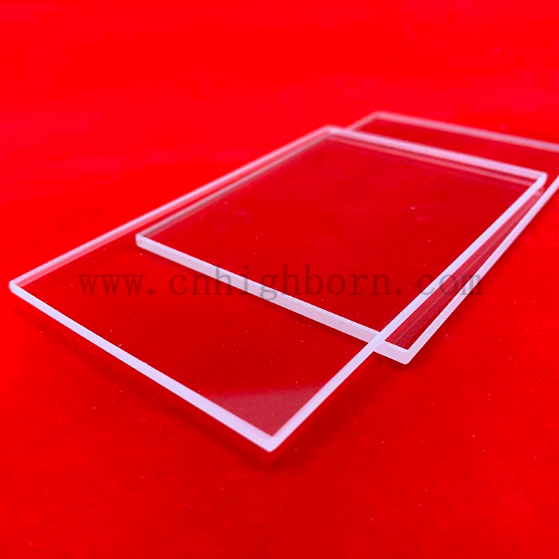 1100C High Temperature Quartz Glass Rectangle Plate For Quartz Viewport Buy quartz glass plate